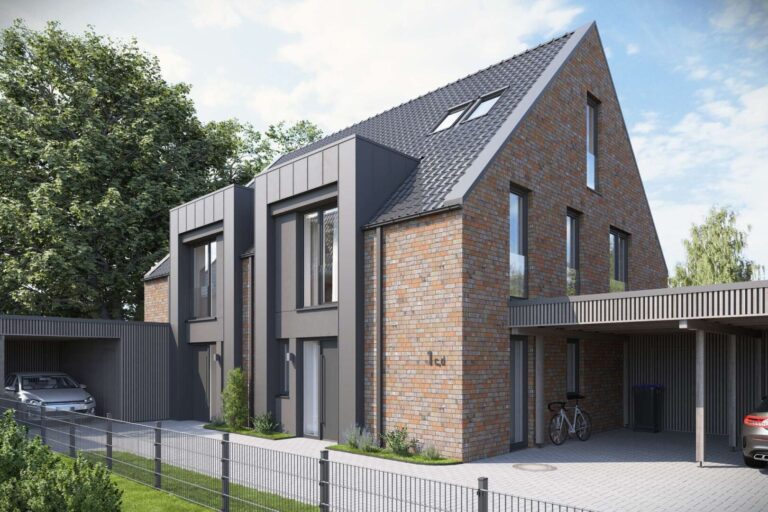Frontansicht hinteres Haus